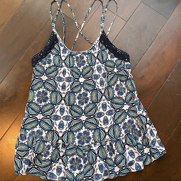 Melrose & Market Sleeveless Boho Cami Top in Small - Picture 4 of 7